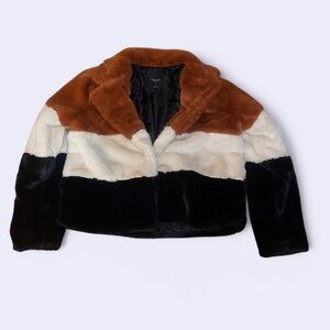 Angel Kiss Multicolor Teddy Jacket
